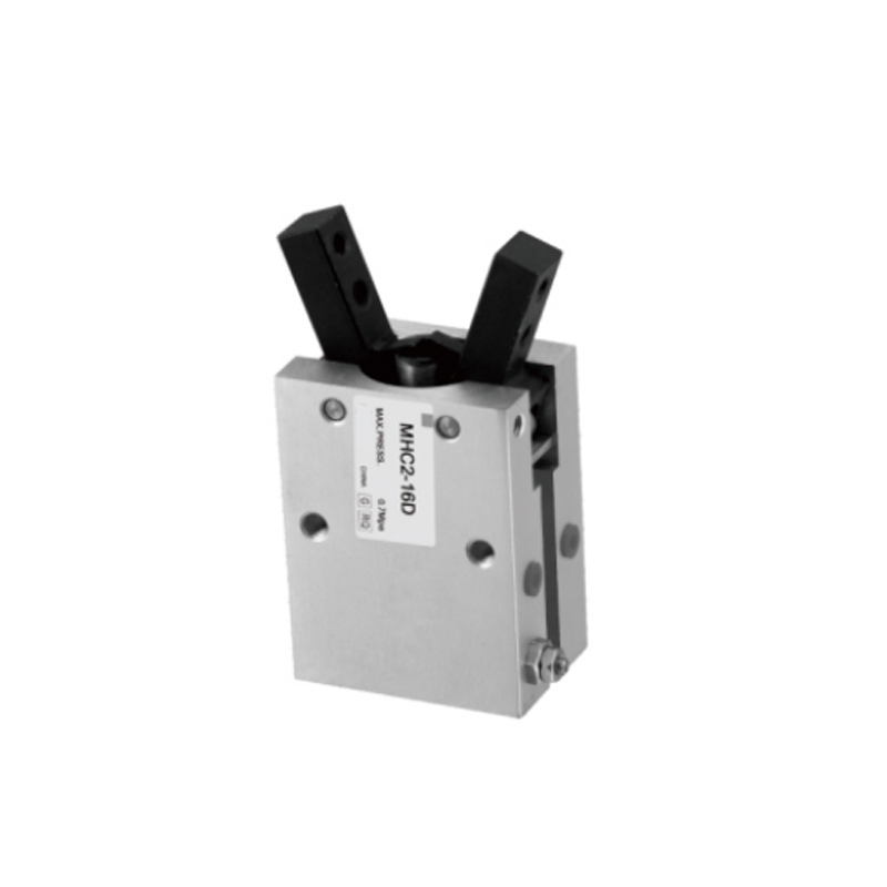 Pneumatischer Greifer der MHC2-Serie (Fulcrum-Öffnungs- und Schließtyp).