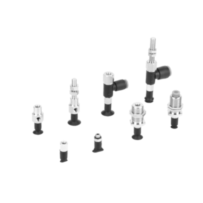 Kleiner Vakuumsauger der ZP-Serie mit Adapter und Pufferhalterung