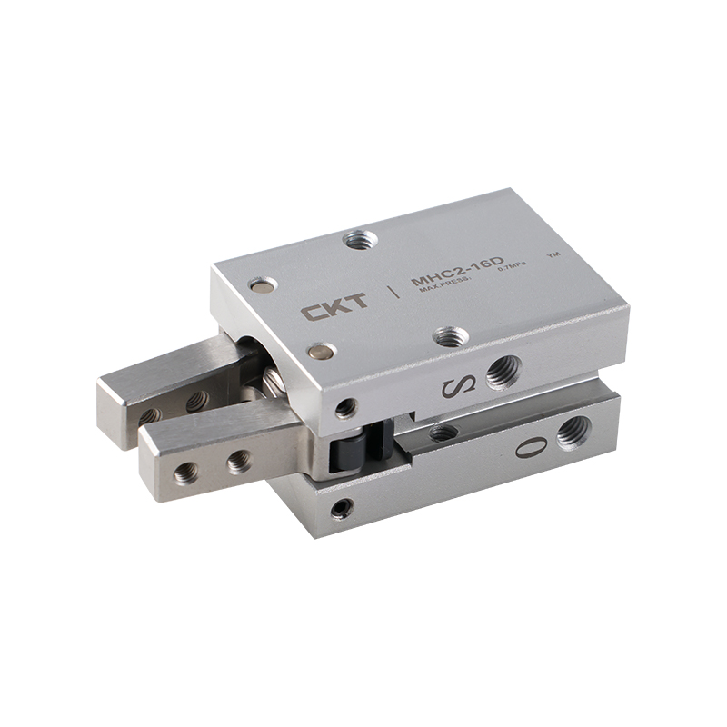 Pneumatischer Greifer der MHC2-Serie (Fulcrum-Öffnungs- und Schließtyp).