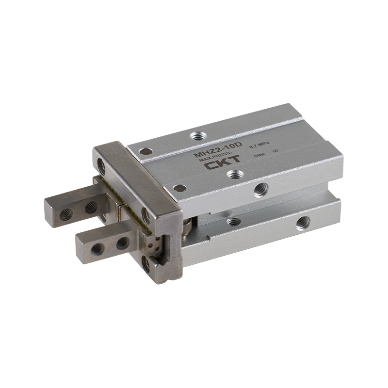 Pneumatischer Greifer der MHZ2-Serie (parallel öffnender und schließender Typ).
